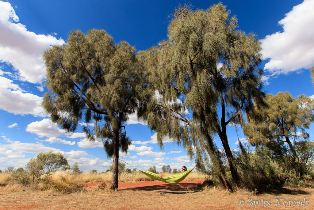 Campen bei Well 12 Canning Stock Route