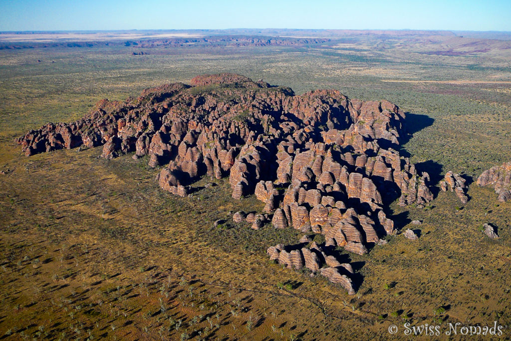 Rundflug über die Bunge Bungles im Purnululu Nationalpark