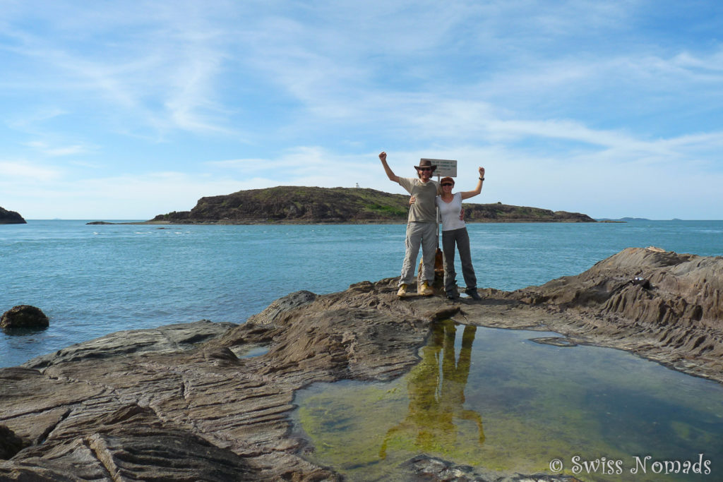 Die Swiss Nomads am Cape York in Australien