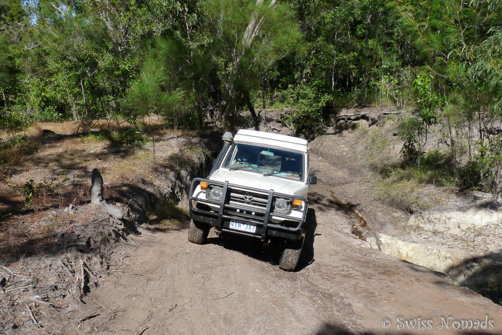 Gunshot Creek Auffahrt beim Old Telegraph Track am Cape York