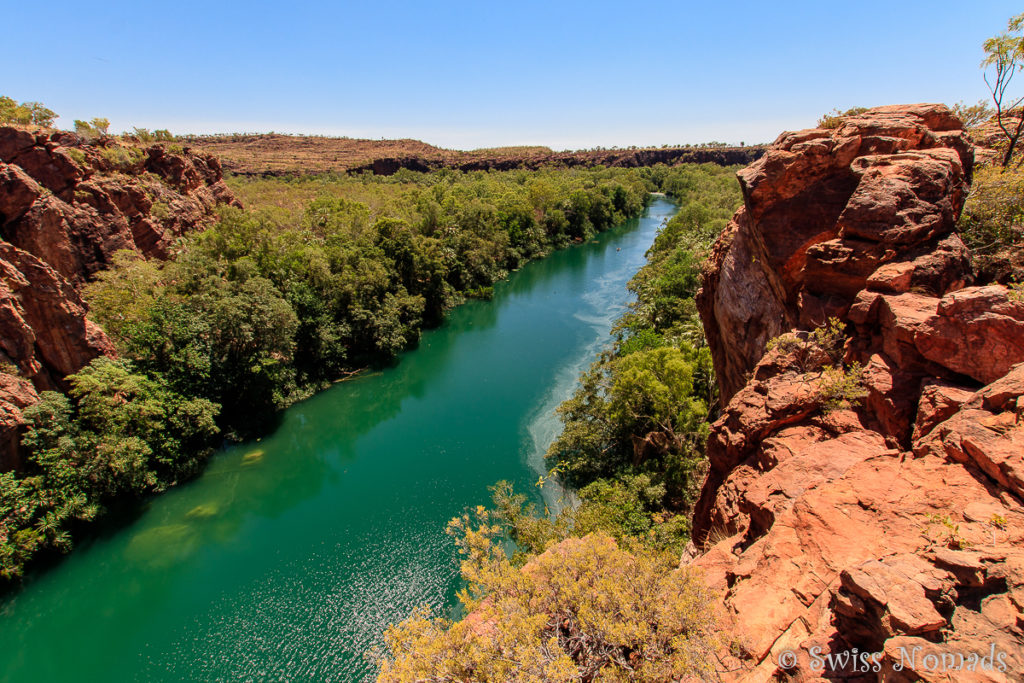 Der lange Middle Gorge im Lawn Hill Nationalpark