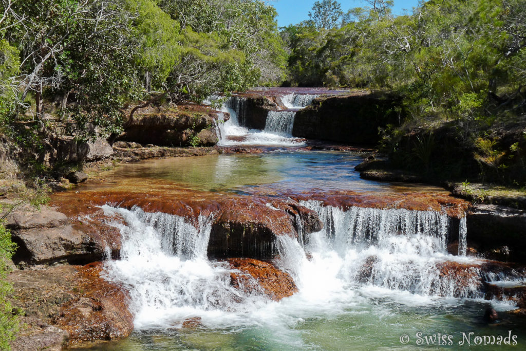 Die Twin Falls auf dem Weg zum Cape York