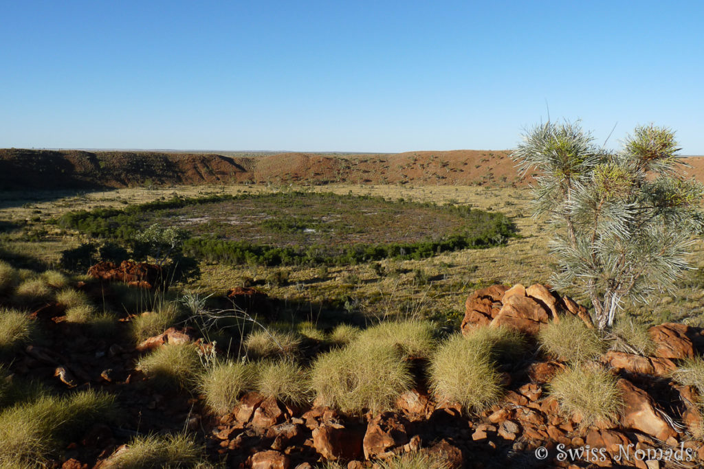 Der Wolfe Creek Crater am Tanami Track