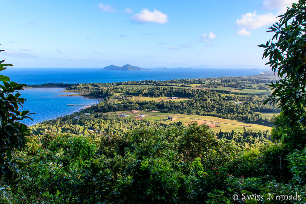 Aussicht vom Bicton Hill