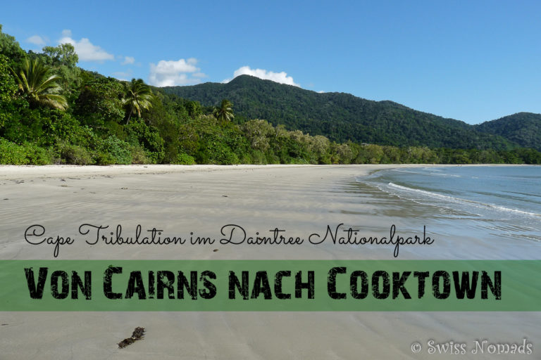 Der Strand am Cape Tribulation im Daintree Nationalpark