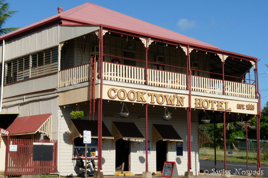 Das Hotel Cape York in Cooktown