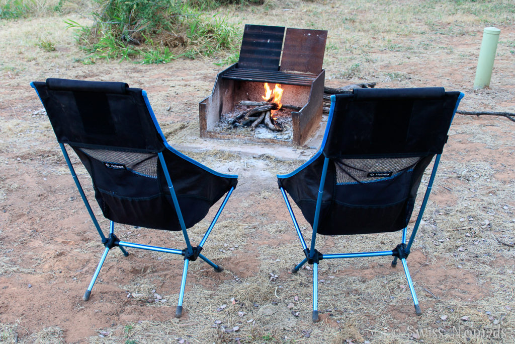 Helinox Chair Two Campingstuhl Lagerfeuer