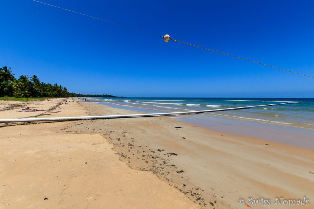 Mission Beach in Australien Stinger Netz