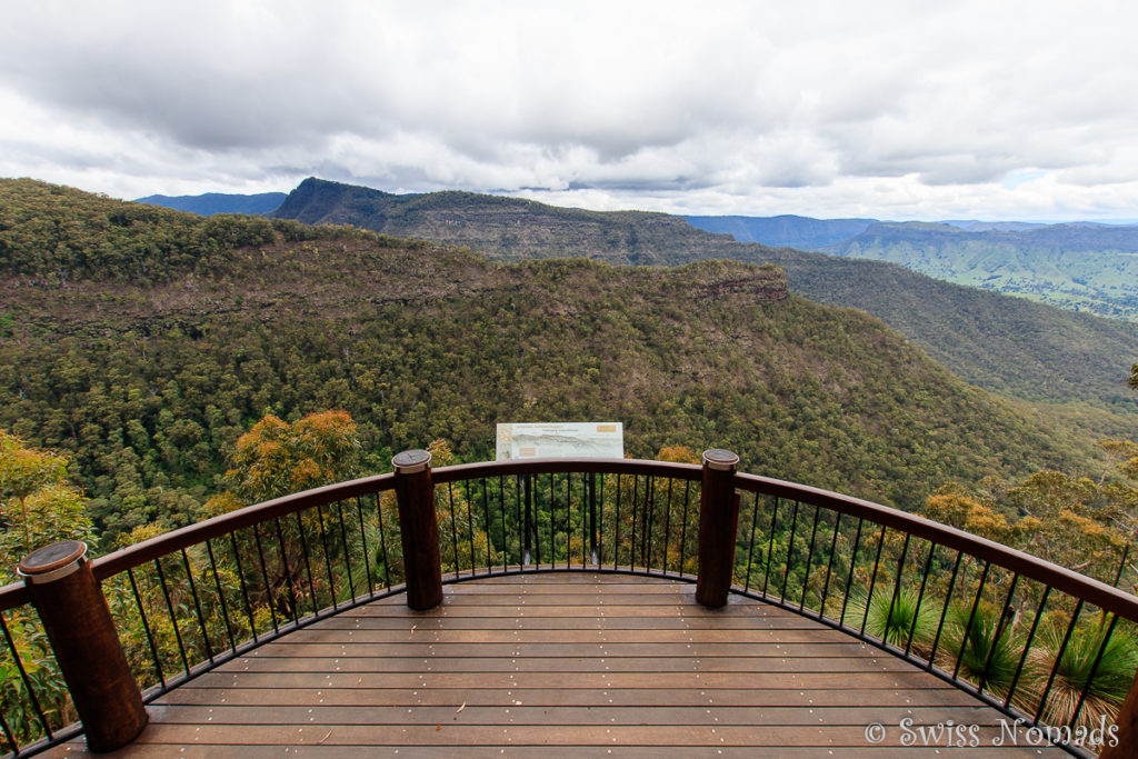 Lamington Nationalpark in Australien Aussicht