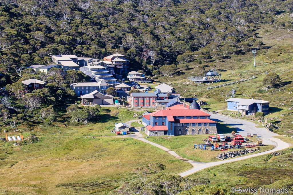 Das Ski Resort Cahrlotte Pass im Mt. Kosciuszko Nationalpark