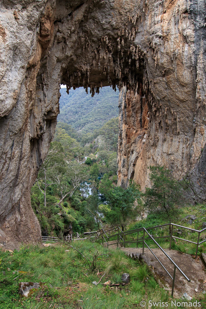 Der Carlotta Arch bei den Jenolan Caves
