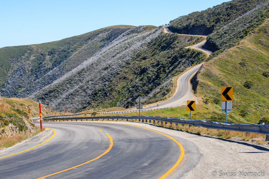 Roadtrip von Sydney nach Melbourne entlang der Great Alpine Road