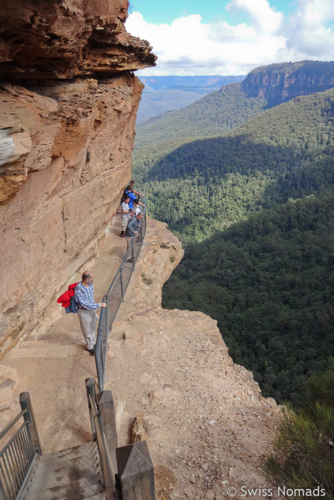 Der spektakuläre National Pass Track im Blue Mountains Nationalpark