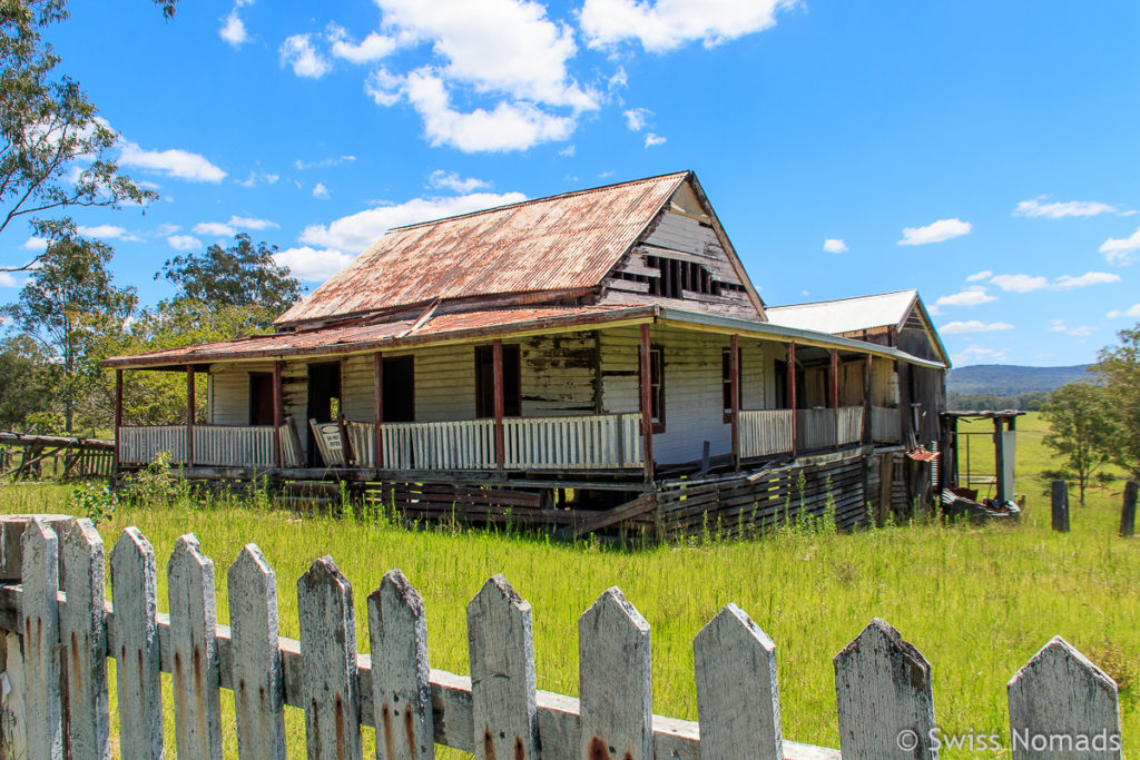 Verlassene Farm an der Old Glen Innes Road