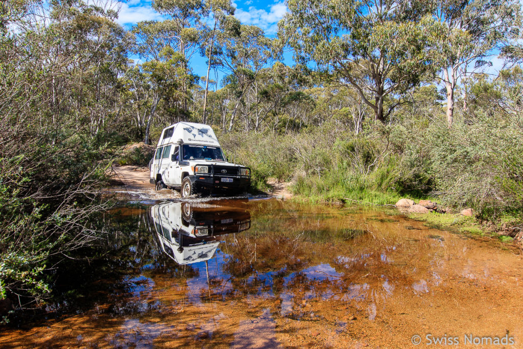 Flussdurchfahrt auf dem Roadtrip von Sydney nach Melbourne