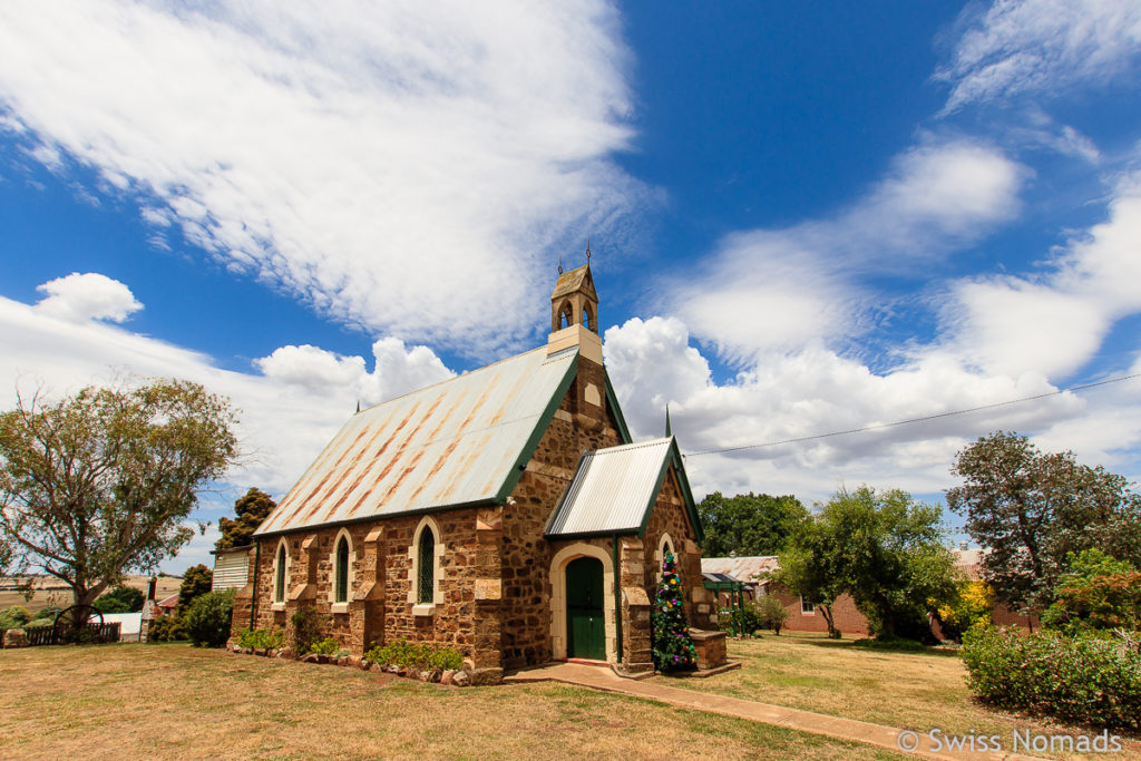 Taralga Kirche auf dem Roadtrip von Sydney nach Melbourne