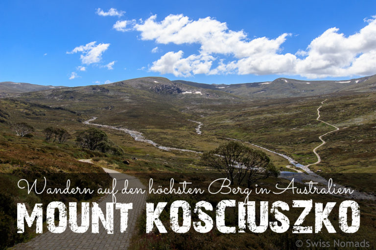 Wanderung zum Mount Kosciuszko, dem Höchsten Berg in Australien