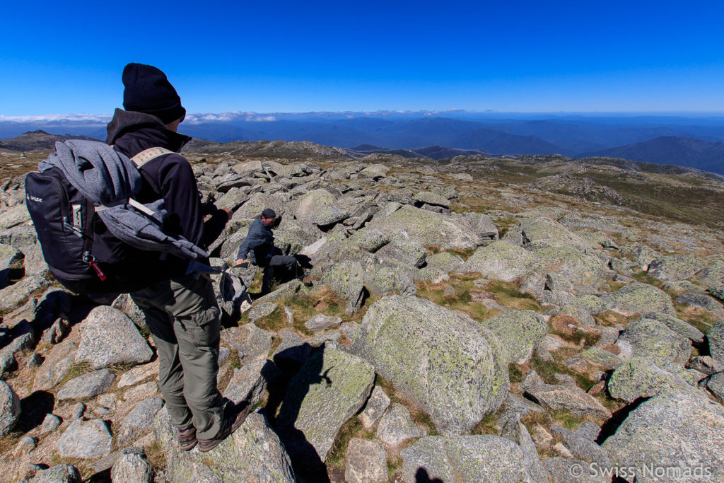 Reni auf Mount Kosciuszko, dem Höchsten Berg in Australien