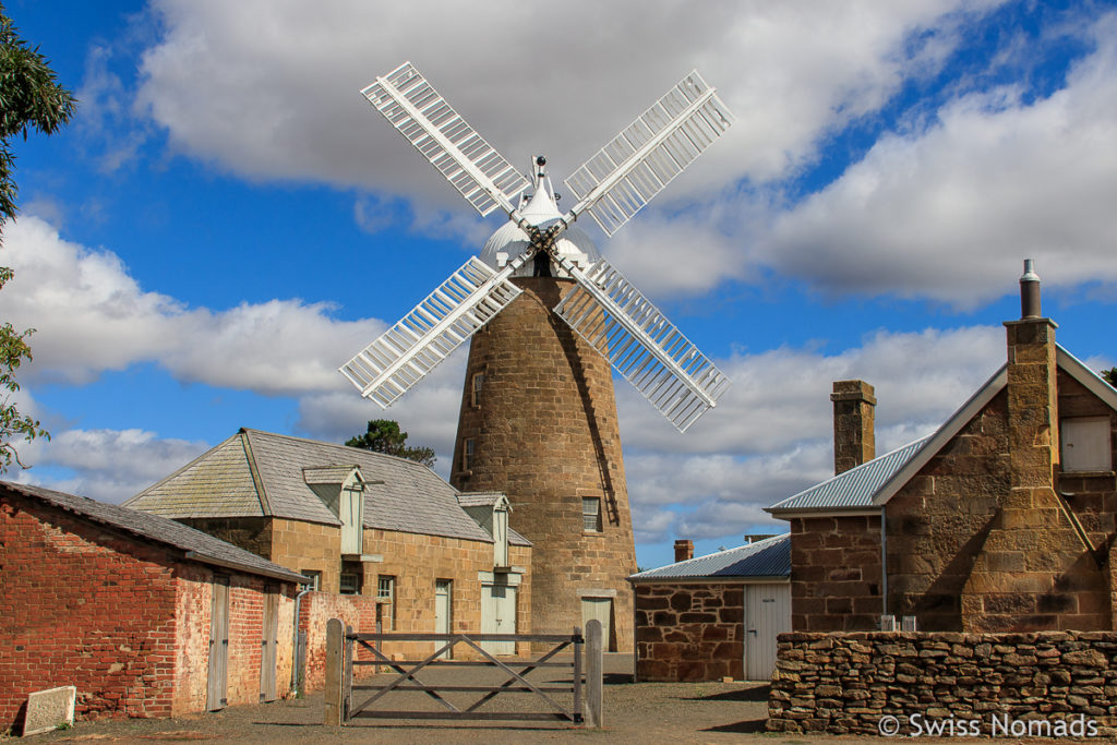 Unser Tasmanien Roadtrip zur Windmühle in Oatlands