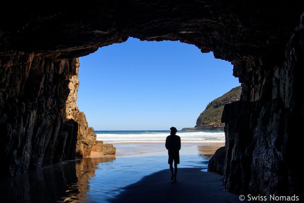 In der Remarkable Cave auf dem Tasmanien Roadtrip