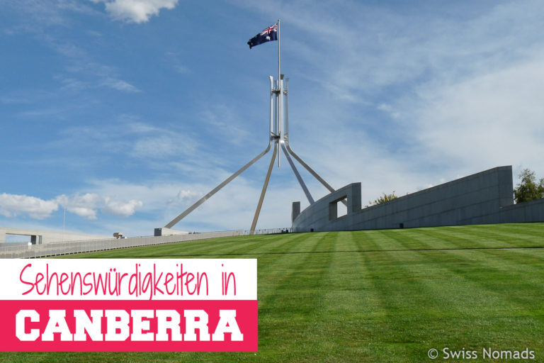 Sehenswuerdigkeiten in Canberra Top 10