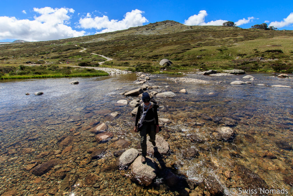 Snowy River auf der Wanderung zum Mount Kosciuszko in Australien