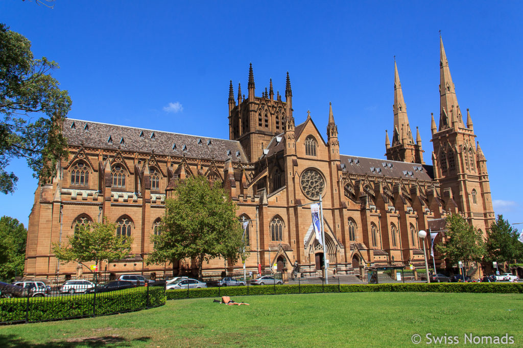 St Marys Cathedral Sydney Sehenswuerdigkeiten