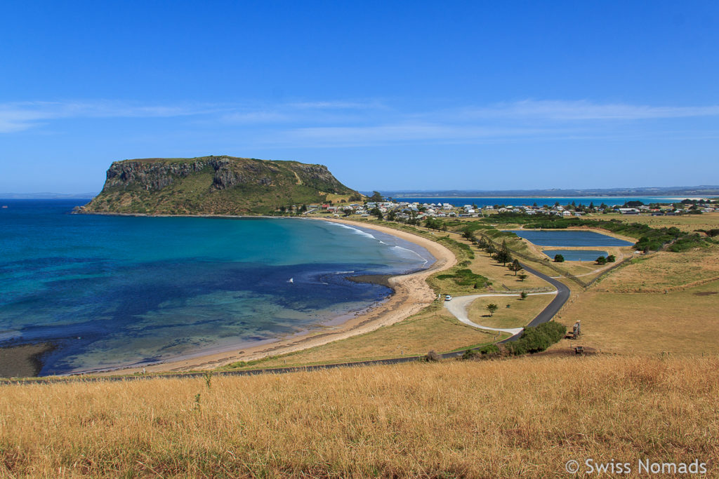 Unser Tasmanien Roadtrip zu The Nut in Stanley