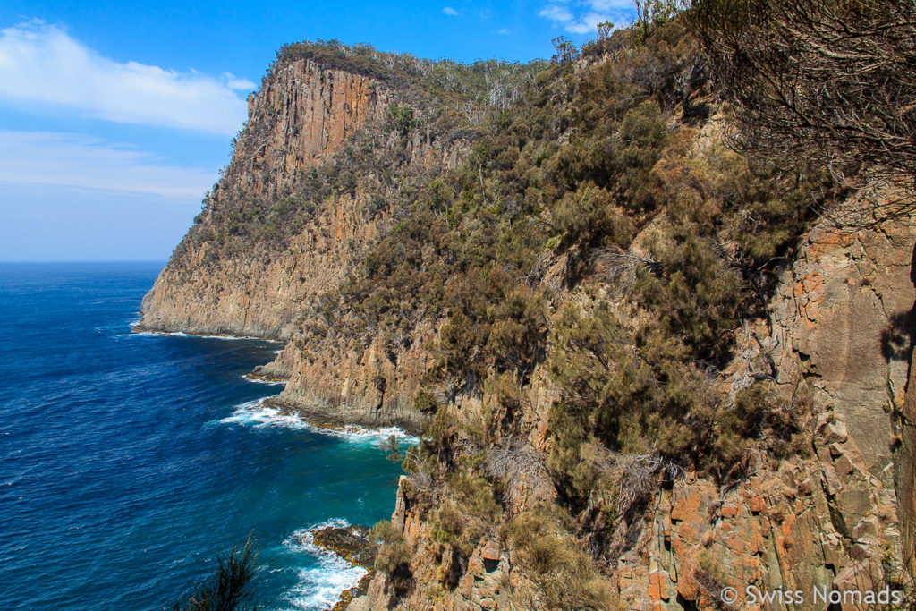 Die schöne Wanderung zum Fluted Cape auf Bruny Island in Tasmanien