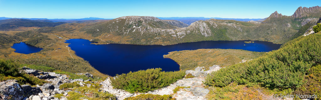 Panorama von Marions Lookout im Cradle Mountain Nationalpark