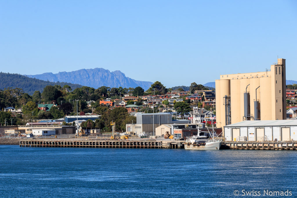 Spirit of Tasmania Hafen in Devonport