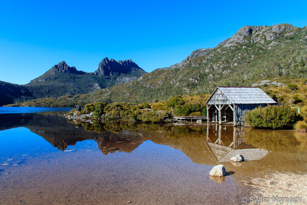 Der Cradle Mountain Lake St Clair Nationalpark in Australien