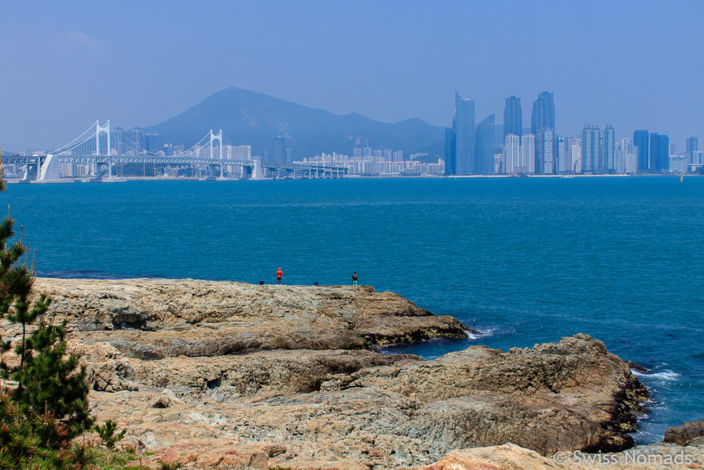 Busan Südkorea Skyline