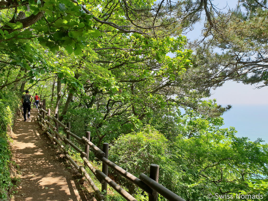 Busan Küstenwanderung im Igidae Park