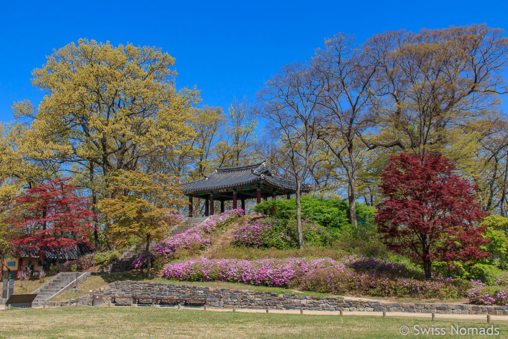 Die Gongsangseong Festung in Gongju, Südkorea