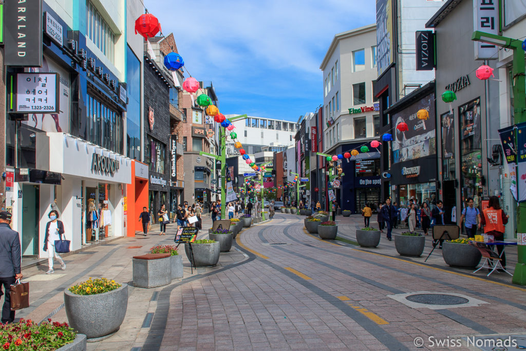 Gwangbok dong Busan in Südkorea