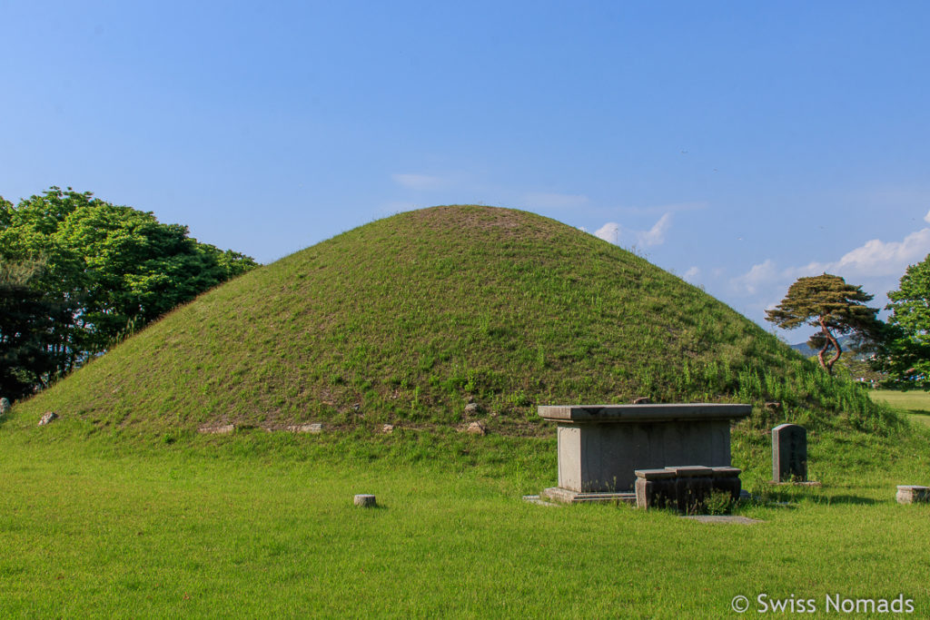 Der Naemul Grabhügel in Gyeongju