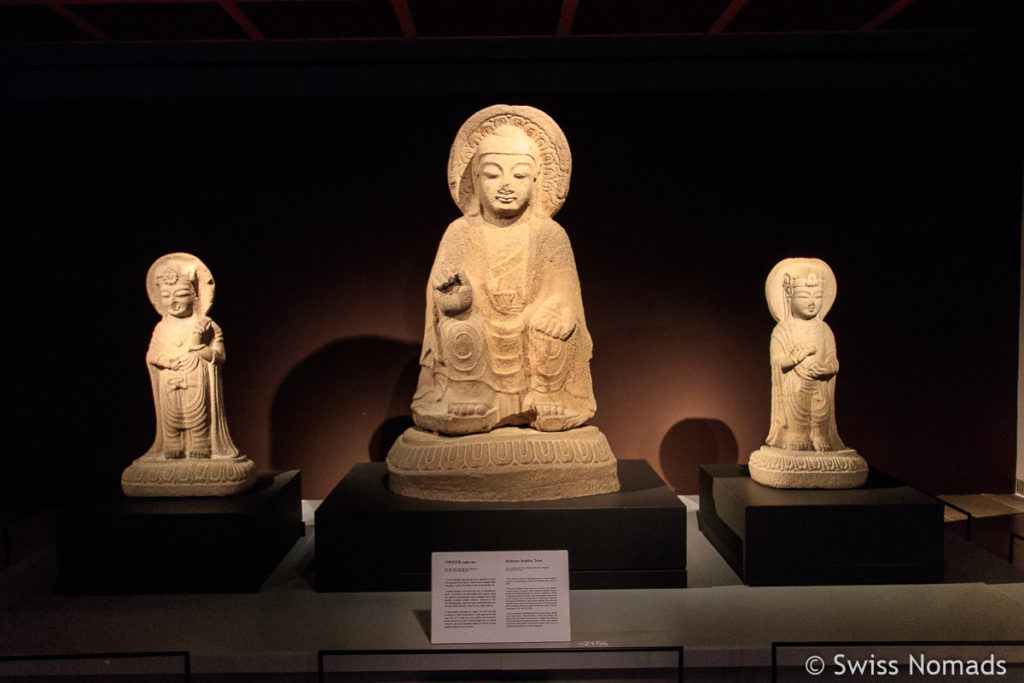 Buddha Statuen im Gyeongju National Museum