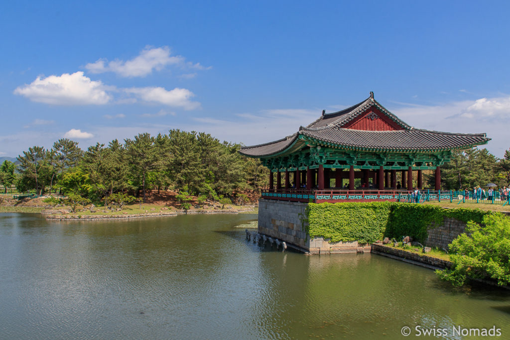 Pavillon am Wolji Pond in Gyeongju