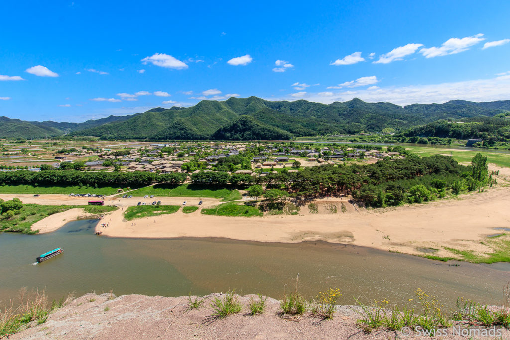 Das Hahoe Cultural Village ist eine Südkorea Sehenswürdigkeit