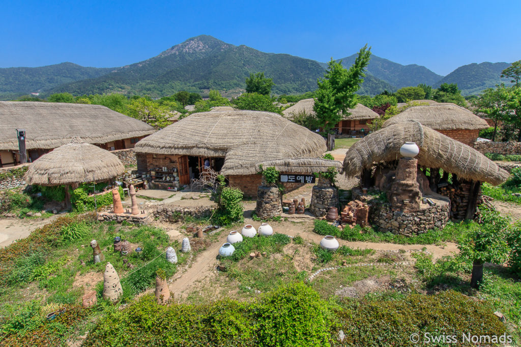 Das Naganeupsong Folk Village ist eine Top Sehenswürdigkeit in Südkorea