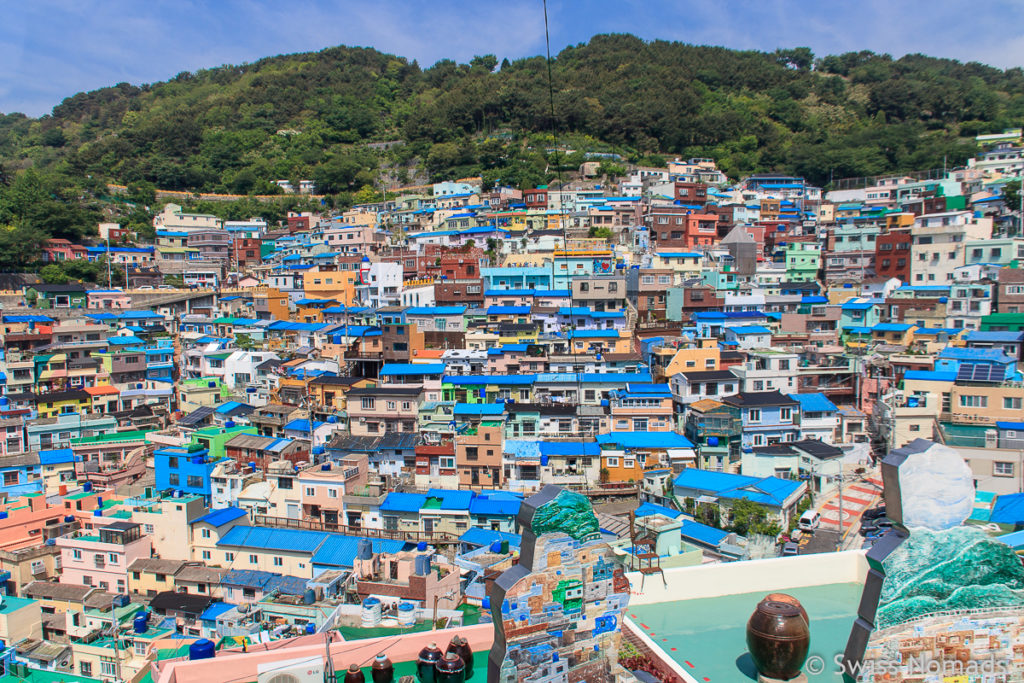 Einige der Sehenswürdigkeiten von Südkorea befinden sich in Busan