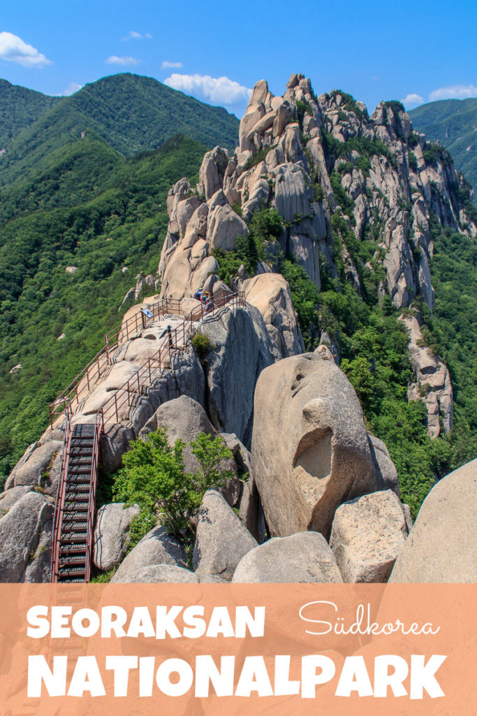 Der Seoraksan Nationalpark in Südkorea