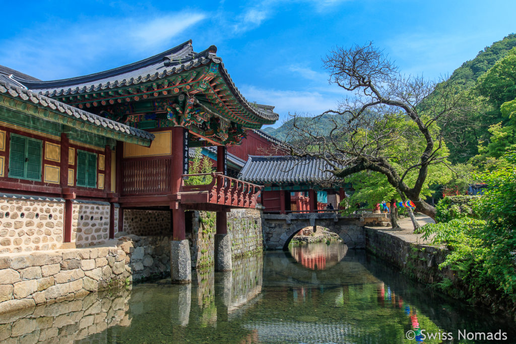 Der Songgwangsa Tempel ist einer der schönsten Tempel in Südkorea