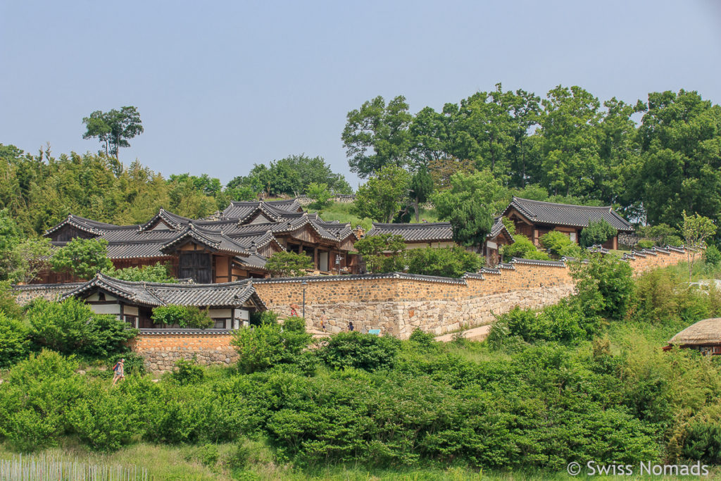 Das Yangdong Folk Village bei Gyeongju