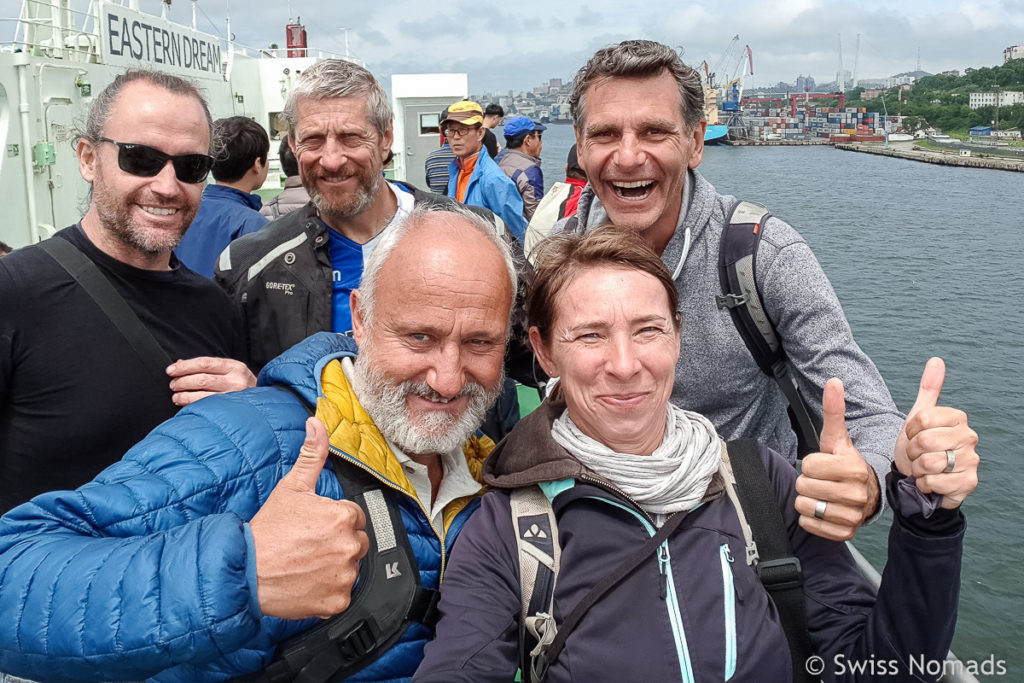 Overlander DBS Ferry von Südkorea nach Russland