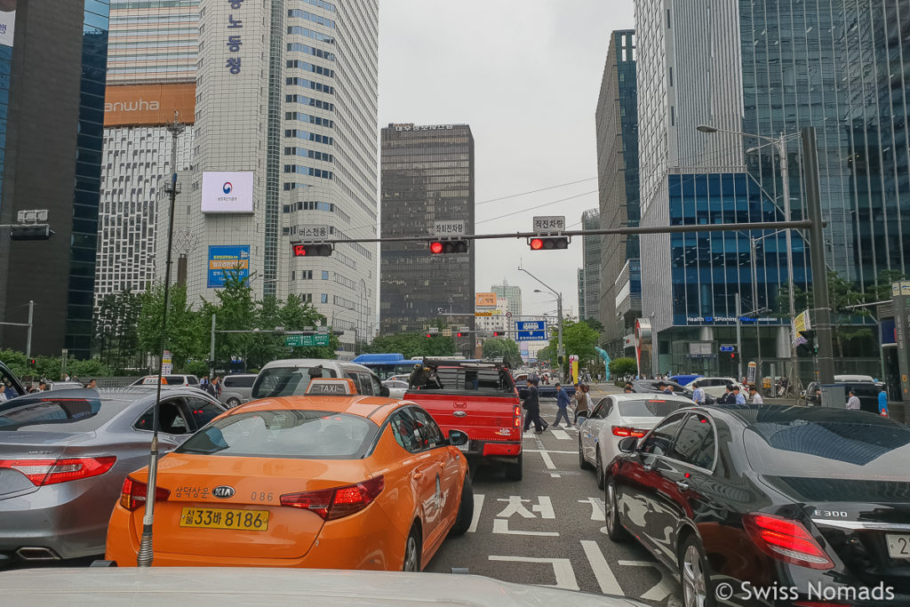 Navigation in Südkorea mit dem eigenen Fahrzeug