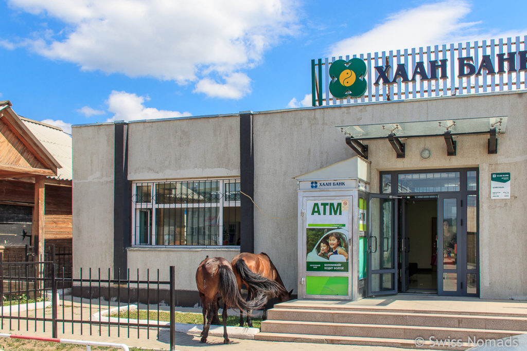 ATM Bank in der Mongolei