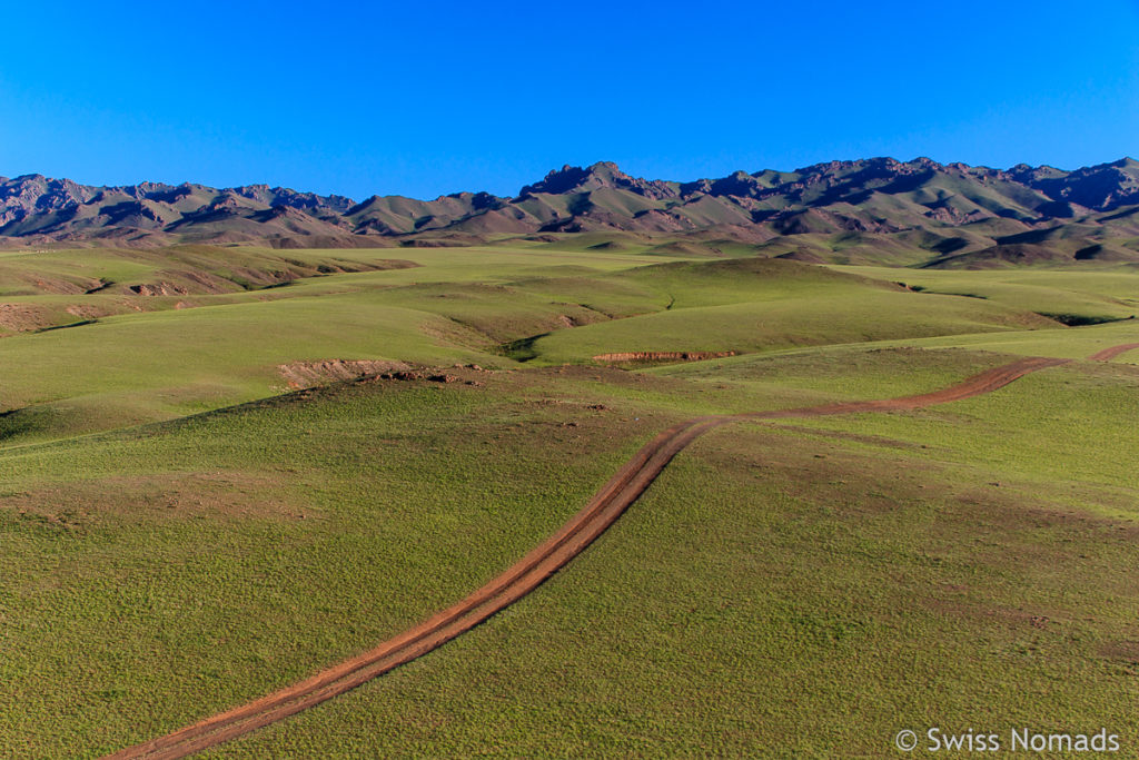 Landschaft die ersten Eindrücke aus der Mongolei