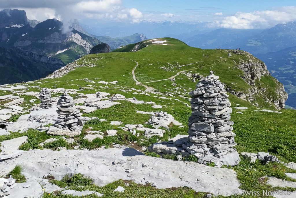 Das Hochplateau Rosenboden beim Chäserrugg